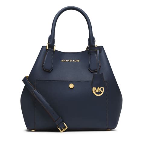 michael kors greenwich large saffiano satchel|michael kors marilyn small satchel.